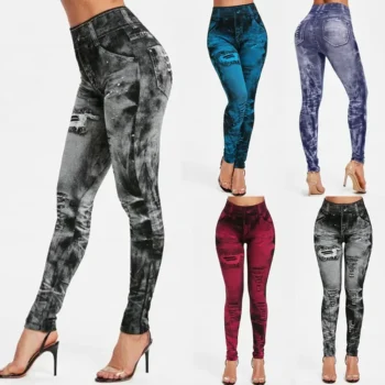Streetwear High-Waisted Leggings