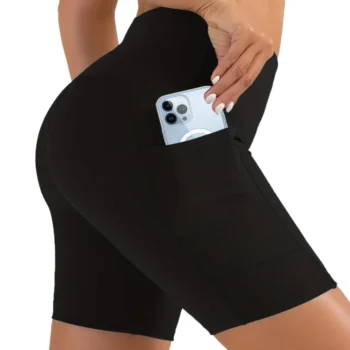 Slim-Fit Leggings with Pockets