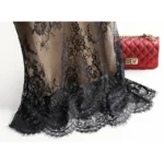 Lace V-Neck Top with Thin Straps — Image 3