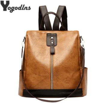 Women's Backpack with Hidden Back Pocket