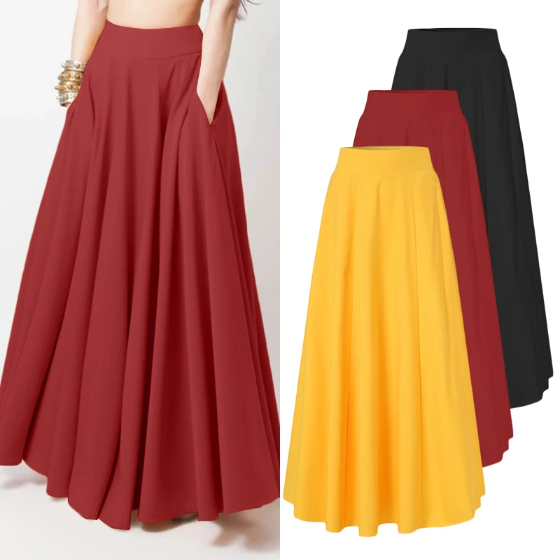 Lightweight Spring Maxi Skirt — Image 12