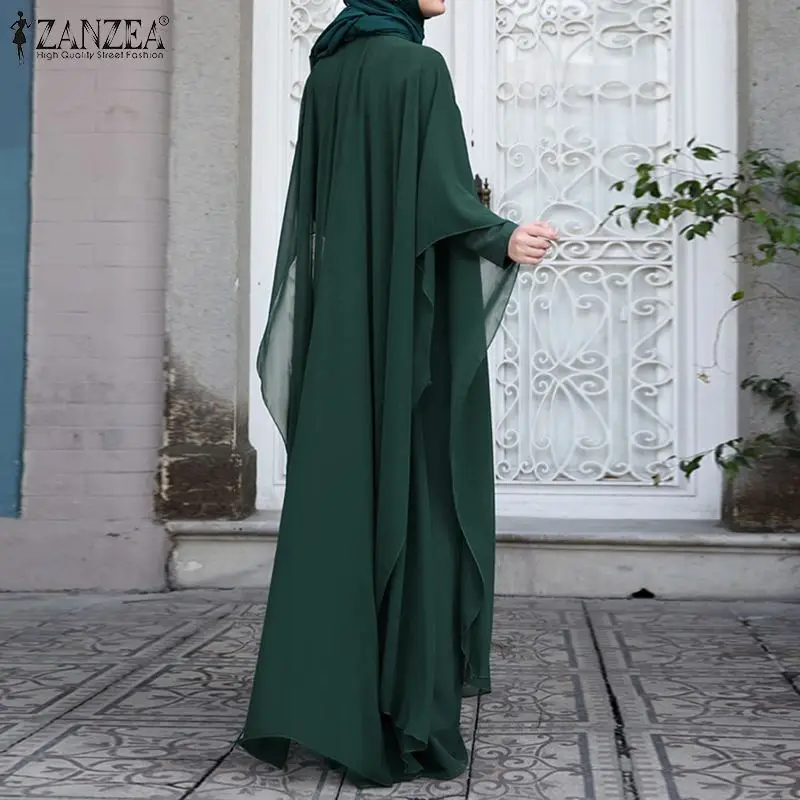 Long Chiffon Eid Abaya — Image 18