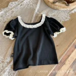 Girls' Lace Summer Shirt — Image 4
