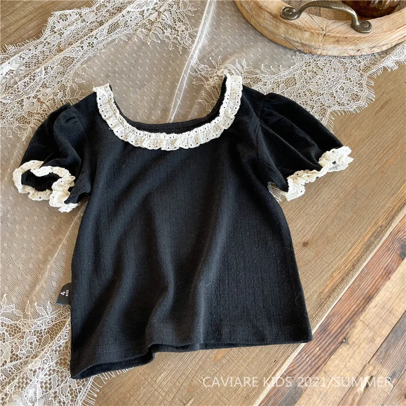 Girls' Lace Summer Shirt