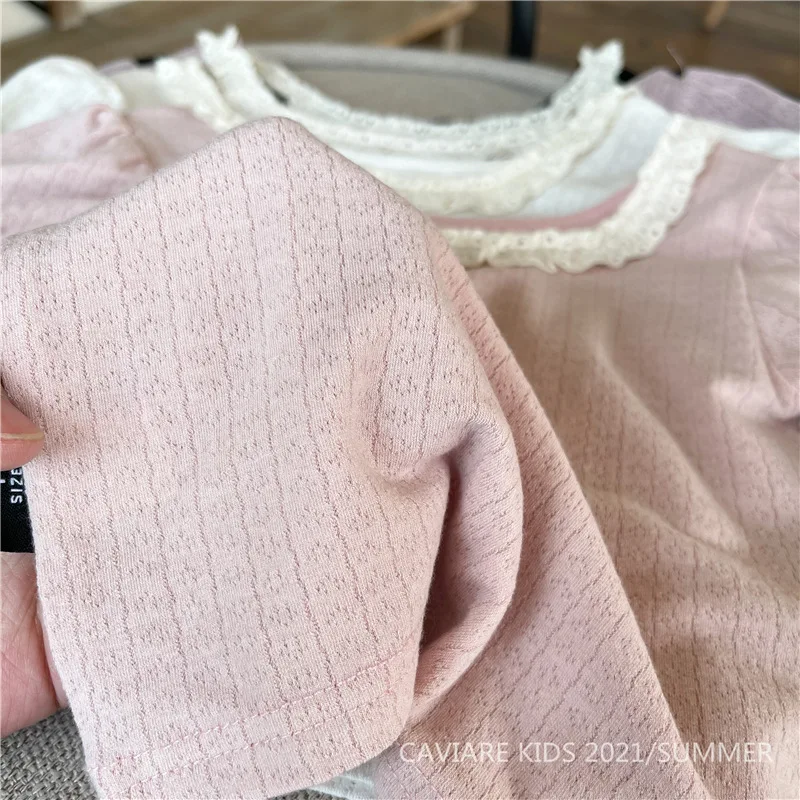 Girls' Lace Summer Shirt