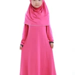 Girls' Prayer Set with Dress and Headscarf — Image 4