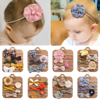 Baby 5-Piece Set with Bow