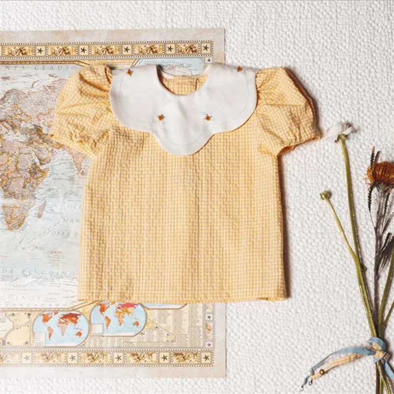 Girls' Floral Blouse
