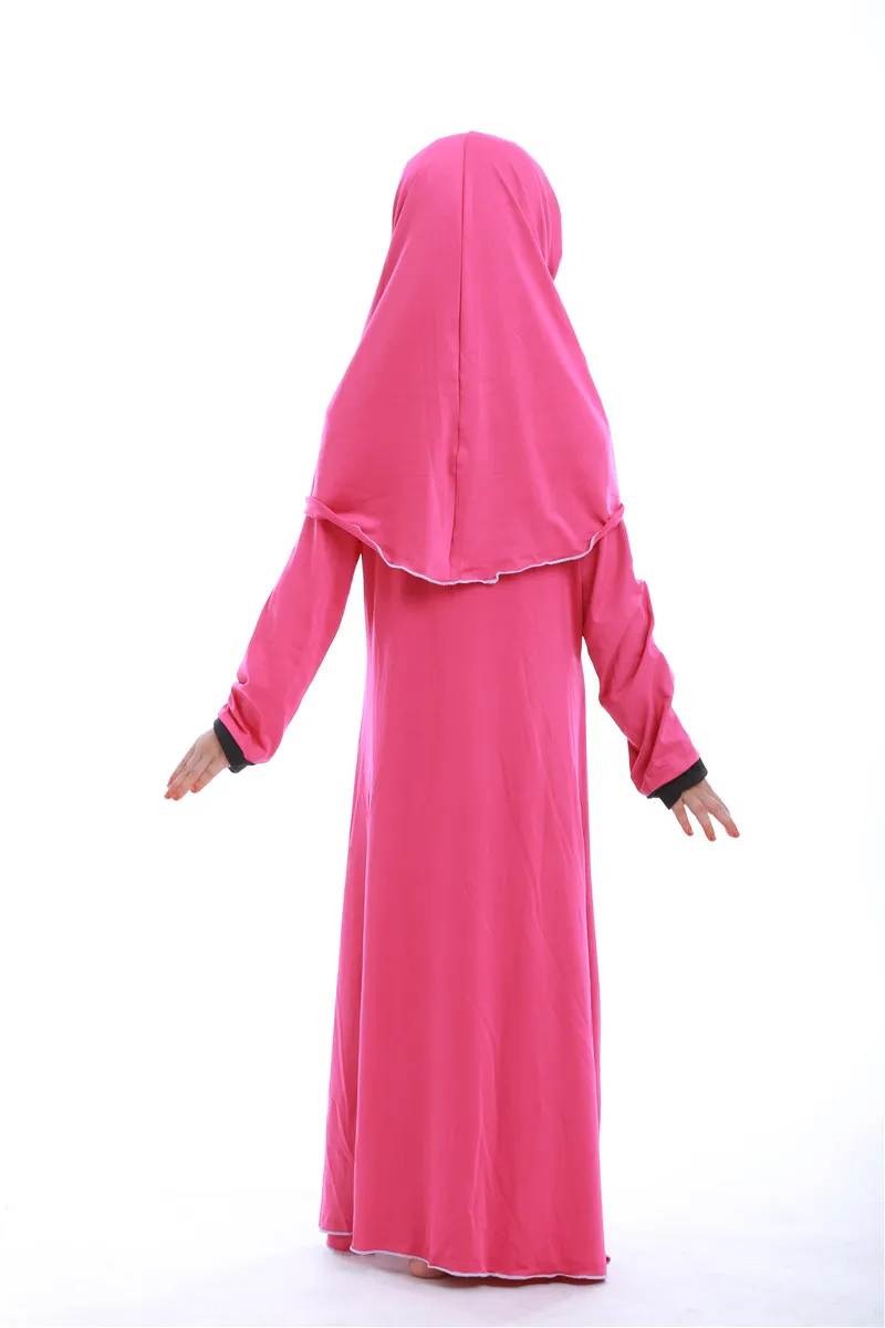 Girls' Prayer Set with Dress and Headscarf — Image 27