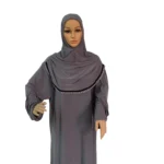 Free-Size Prayer Khimar with Attached Headscarf — Image 5