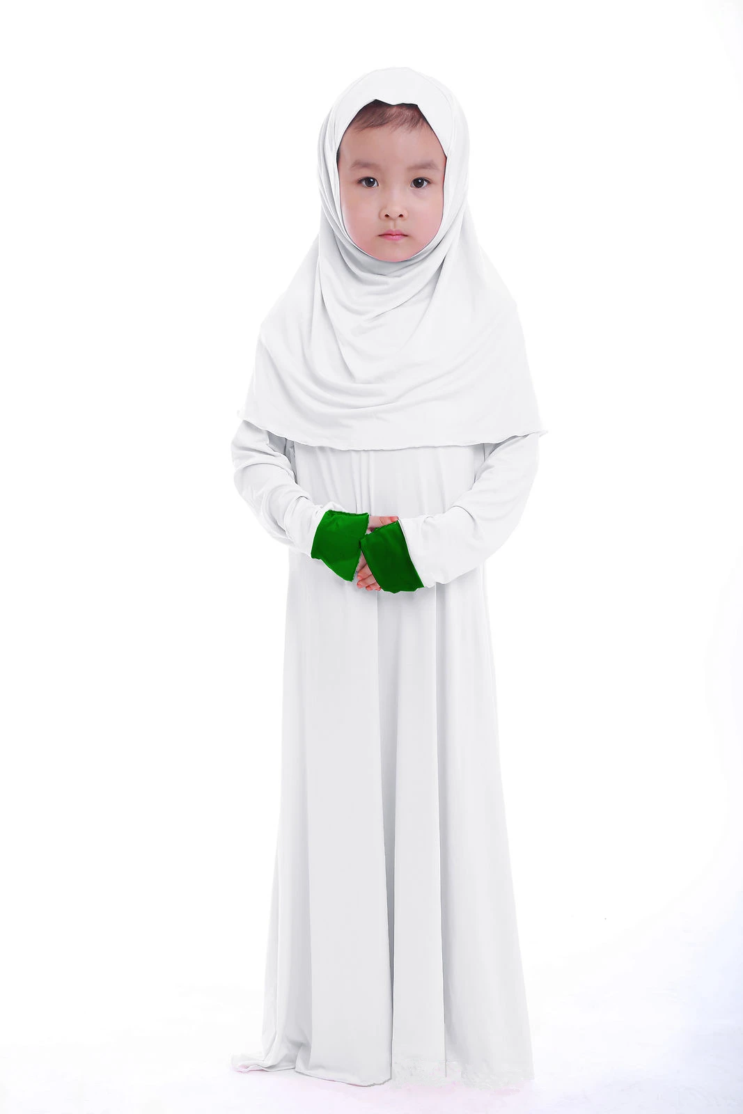 Girls' Prayer Set with Dress and Headscarf — Image 28