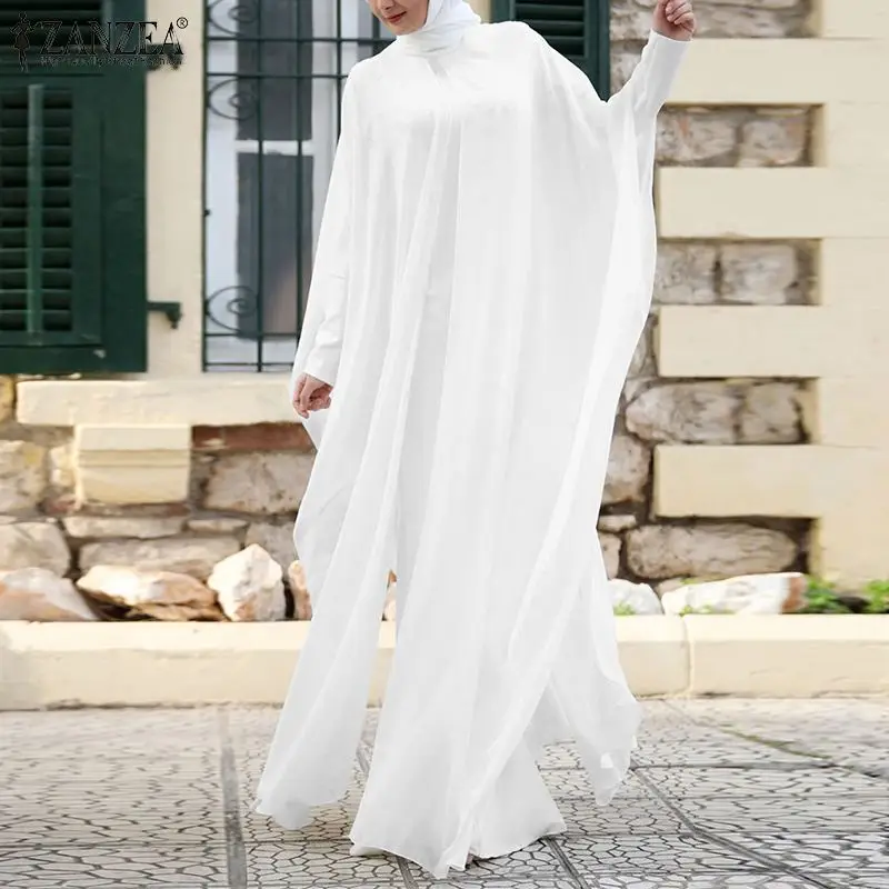Long Chiffon Eid Abaya — Image 14