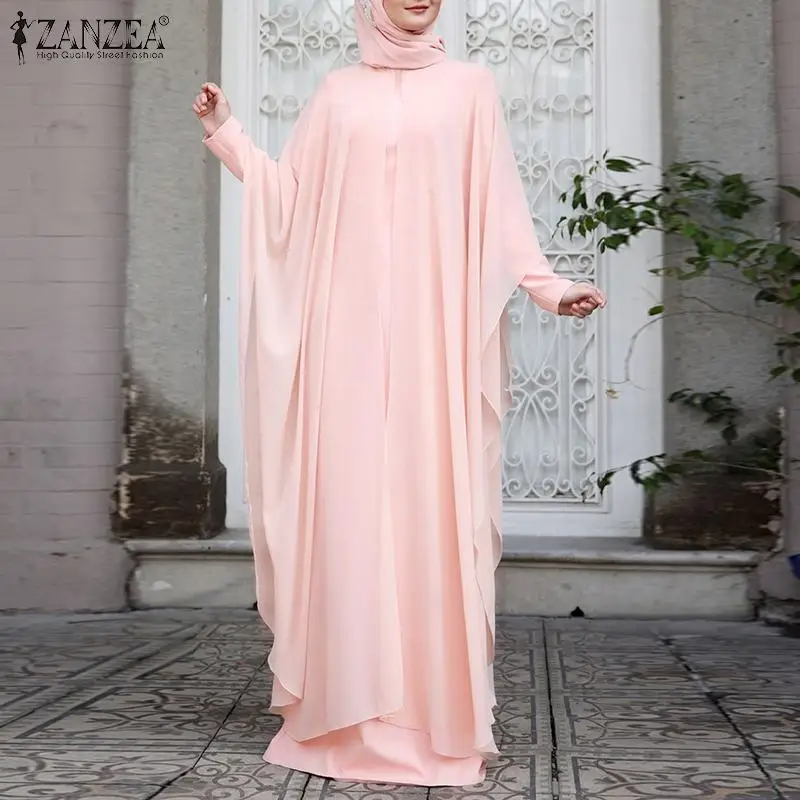 Long Chiffon Eid Abaya — Image 19