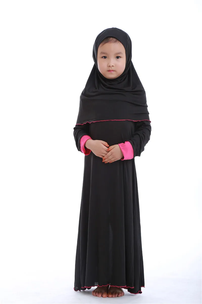 Girls' Prayer Set with Dress and Headscarf — Image 11