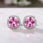 Shiny Zircon Clip-On Earrings — Image 5