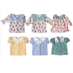 Girls' Floral Blouse