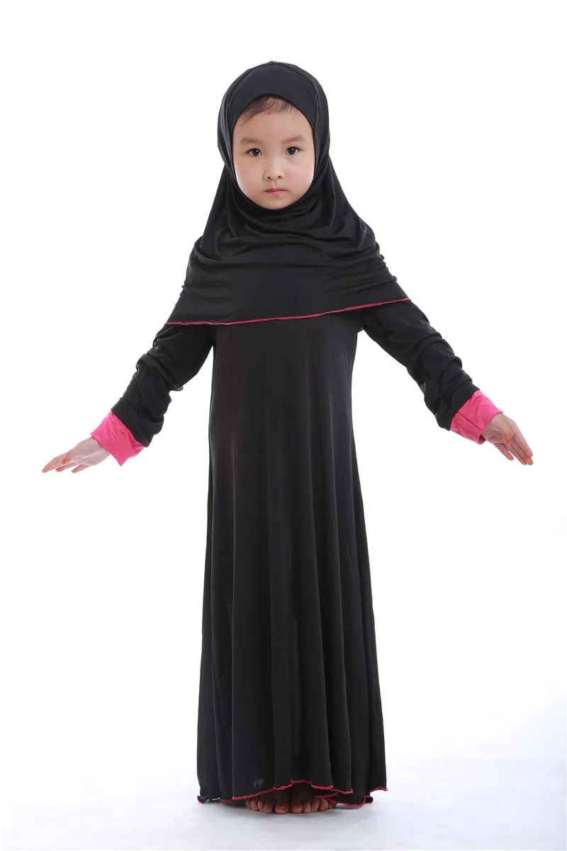 Girls' Prayer Set with Dress and Headscarf — Image 12