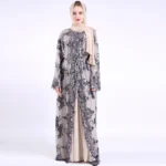 Lightweight Polyester Abaya — Image 4
