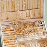 Pearl Earrings and Multi-Layer Necklace Set