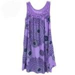 Summer Strappy Dress with Lace Pattern — Image 3