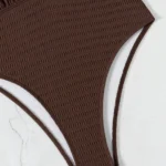 Ribbed One-Piece Swimsuit — Image 3