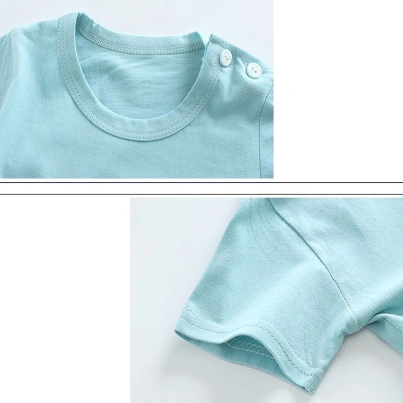 Kids' Striped T-Shirt and Shorts Set