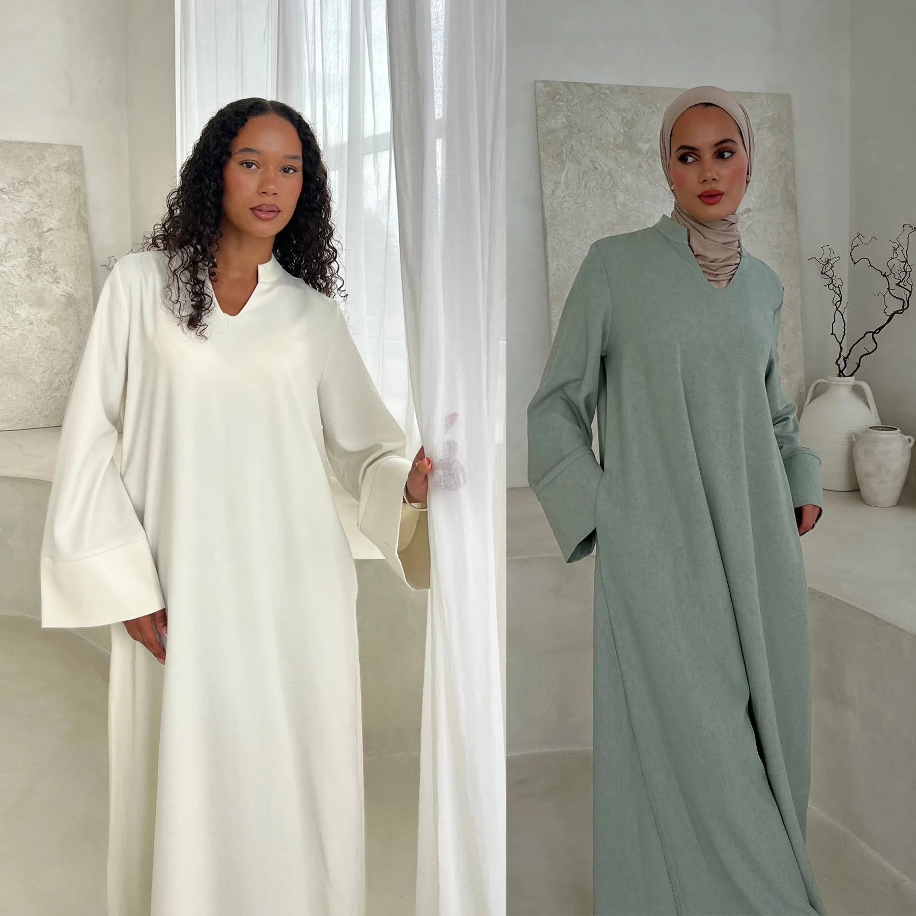 Dubai-Style Modest Eid Dress — Image 8