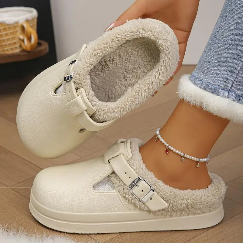 Women's Winter Slippers with Soft Fur