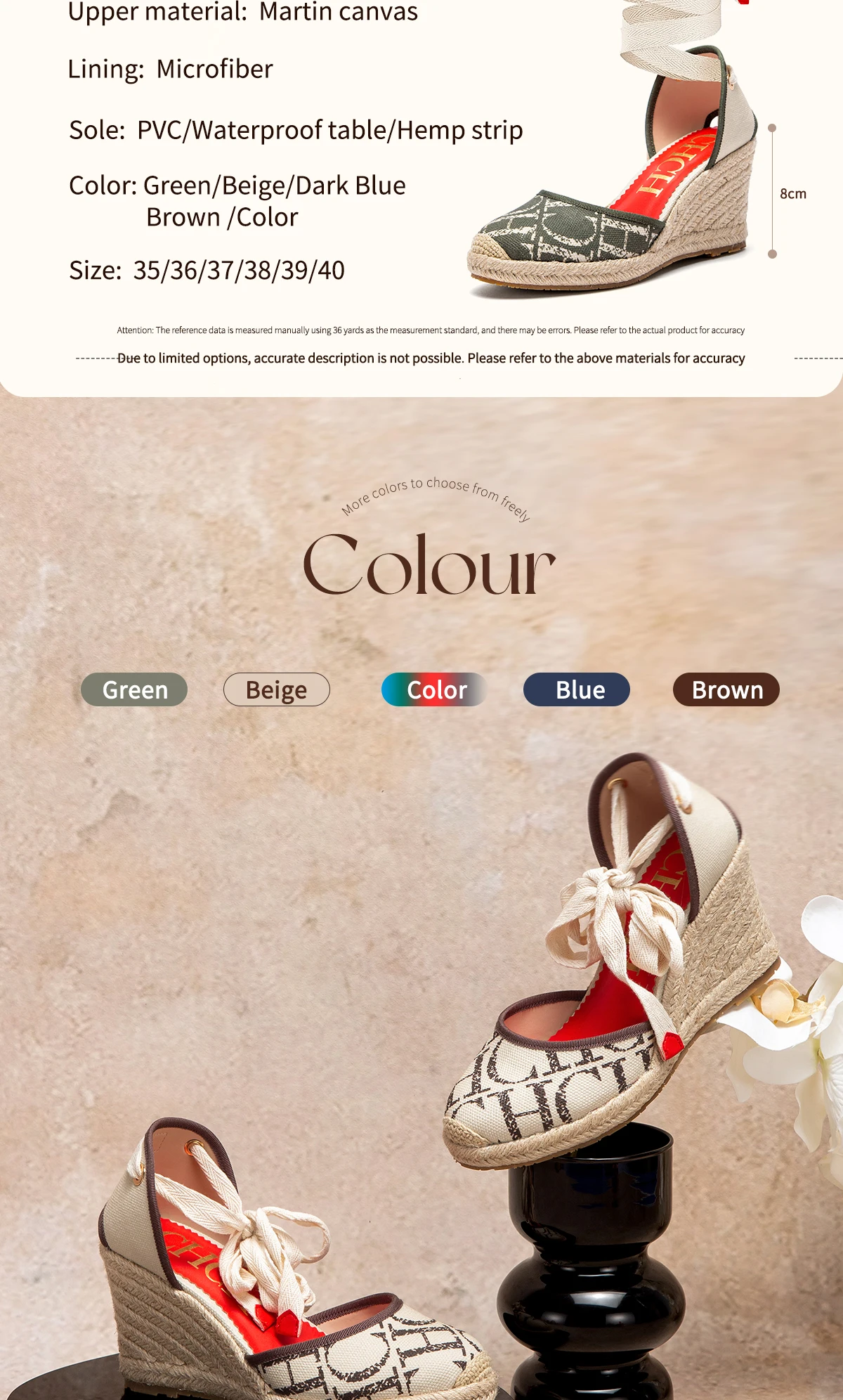 Platform Summer High Heels — Image 8