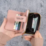 Large-Capacity Short Purse with Zipper — Image 5