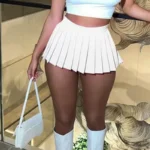 تنورة قصيرة صيفية بسحّاب — صورة 6
