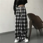 Casual Plaid Pants