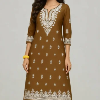 Women's Relaxed-Fit Kurta Dress