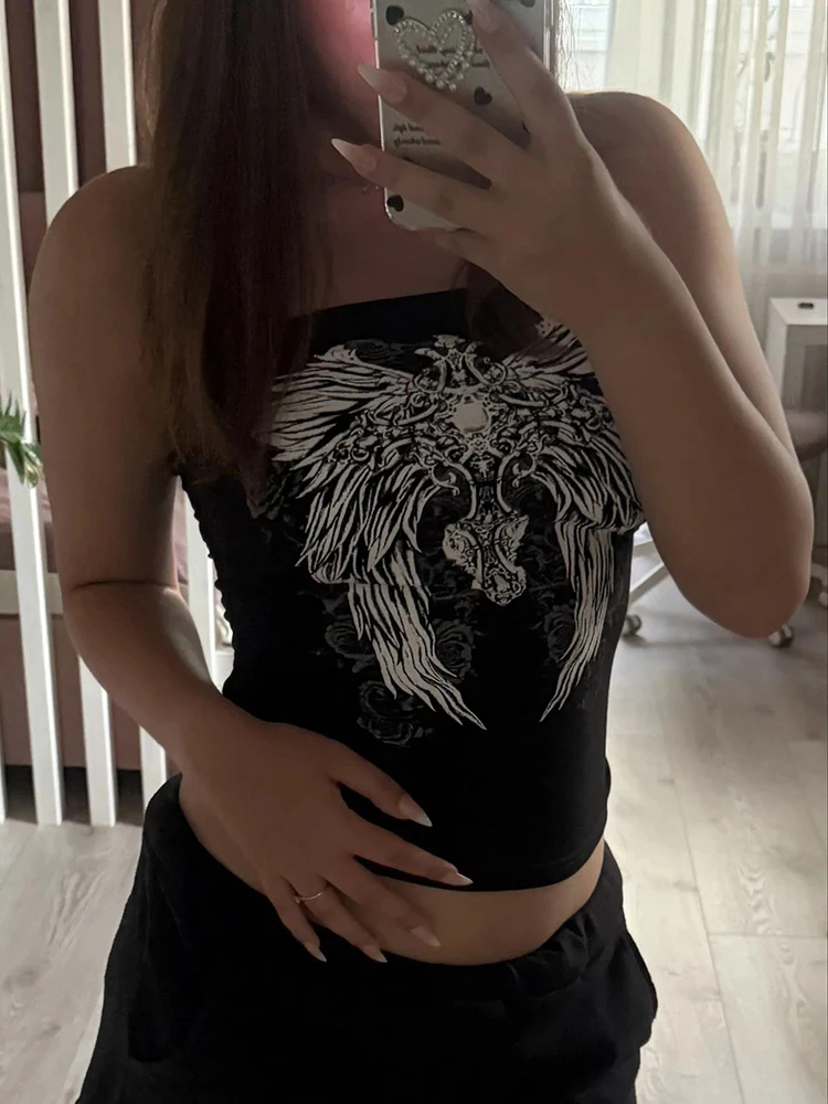 Gothic Skinny Top