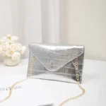 Gold and Silver Evening Bag for Occasions — Image 3