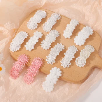 Girls' 10-Piece Lace Hair Clip