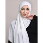 طرحة جيرسي جاهزة سهلة الارتداء — صورة 3
