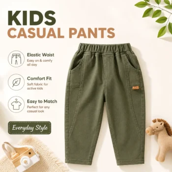 Boys' Cotton Spring Long Pants