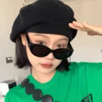 نظارة شمسية بيضاوية بطراز كلاسيكي — صورة 4