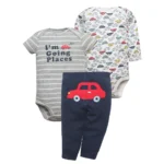 Newborn 3-Piece Cotton Set — Image 2