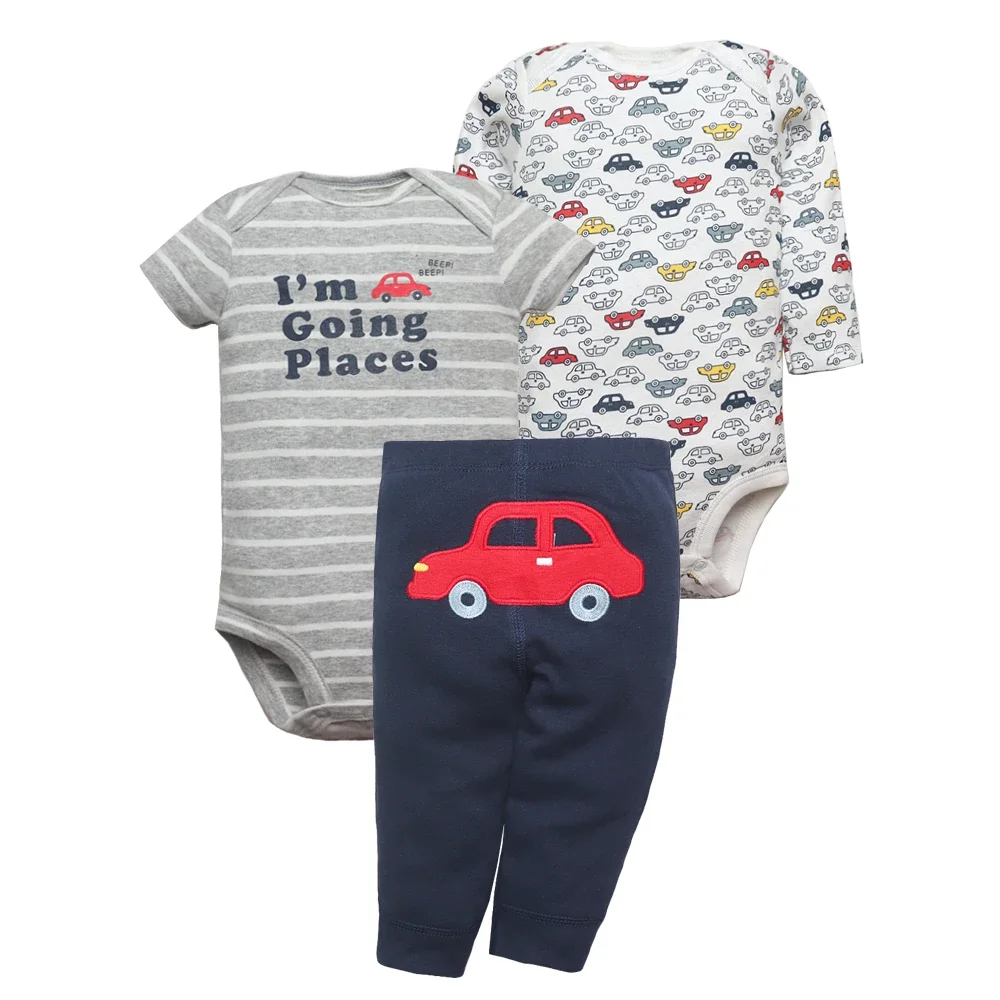 Newborn 3-Piece Cotton Set