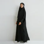 Prayer Abaya with Hood and Ruffled Sleeves — Image 5