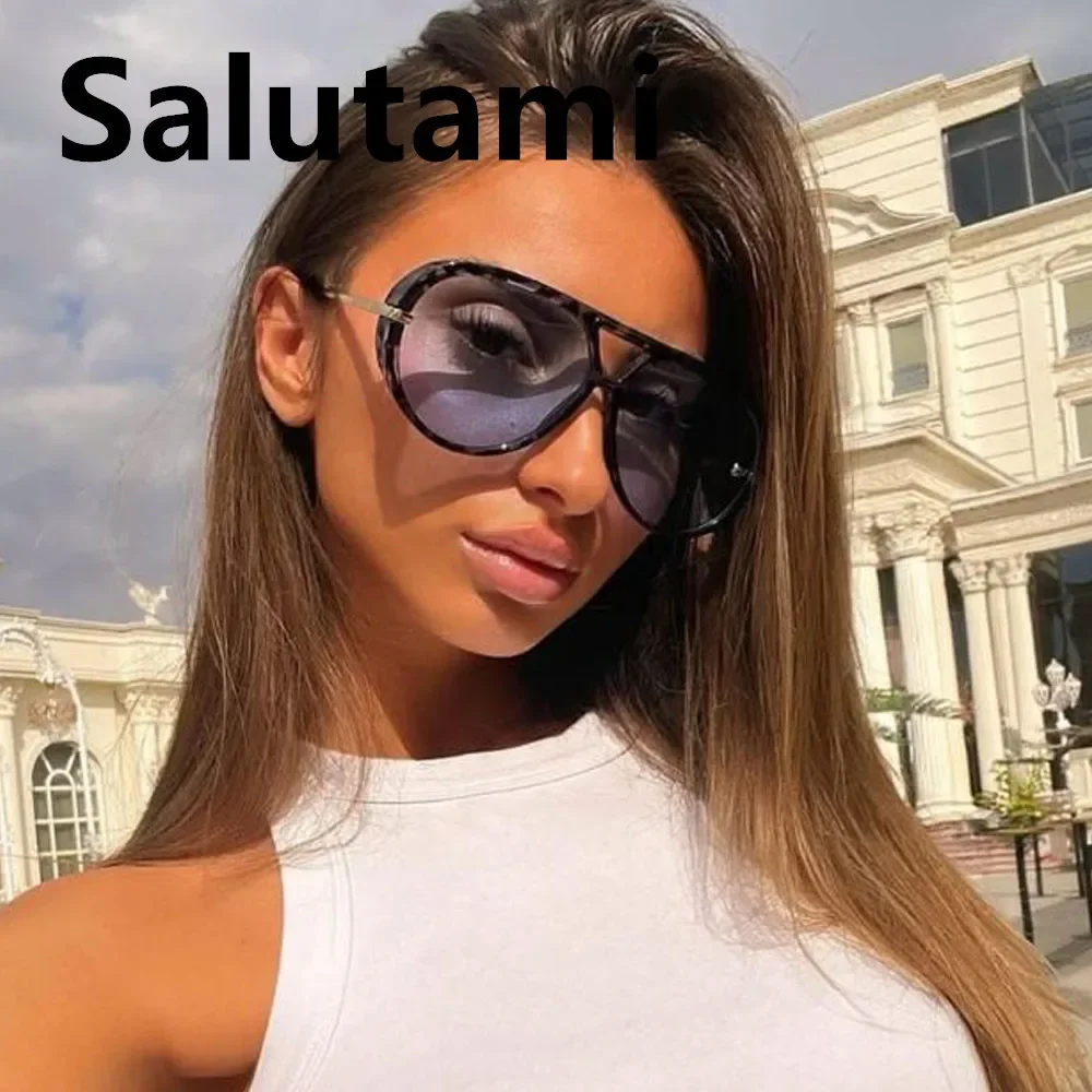 نظارة عين القطة بإطار سميك معدني