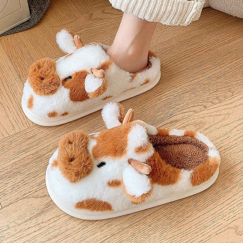 شبشب بنقشة كرتونية كاجوال شتوي