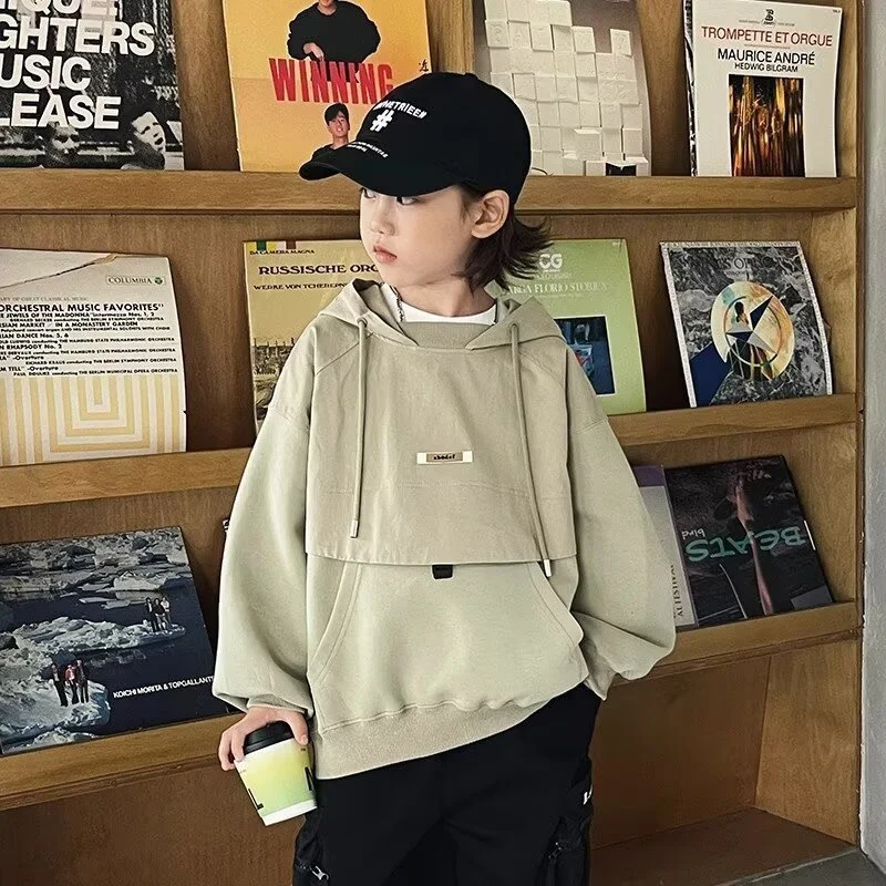 Boys' Loose Autumn Hoodie