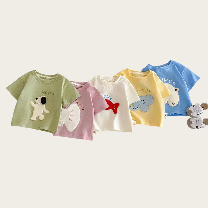 Kids' Summer Set with Illustrated Patch — Image 13