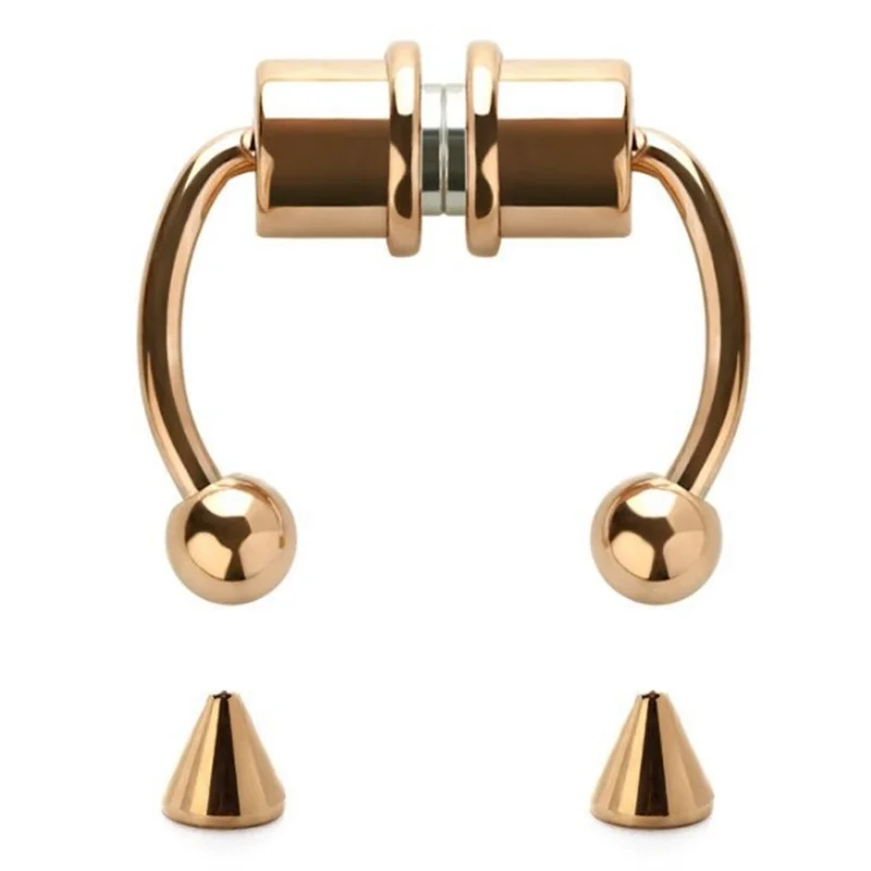 Magnetic Nose Ring, No Piercing Needed