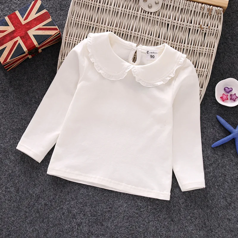Girls' Lace Cotton Top