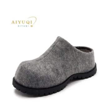 Autumn Round Slippers