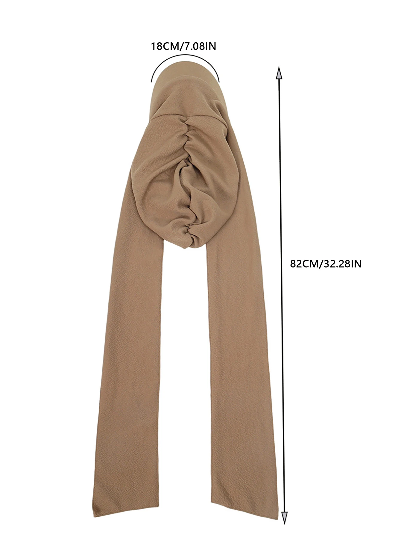 Solid Color Turban with Front Edge